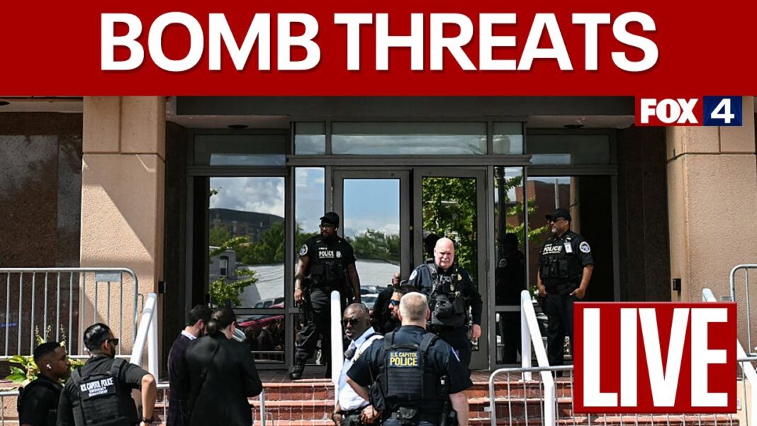 'Potential bomb threat' at DNC Headquarters, Capitol Police responding