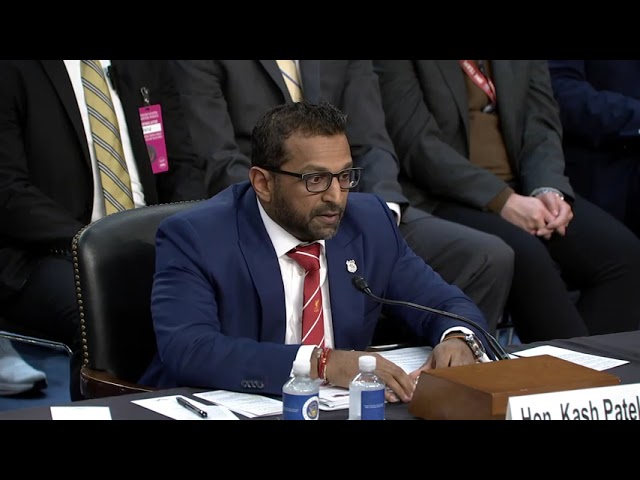 Grassley Questions FBI Director Kash Patel