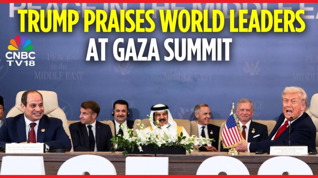 President Trump and Regional Leaders Sign Gaza Peace Deal During Egypt Summit | Israel Hamas | N18G