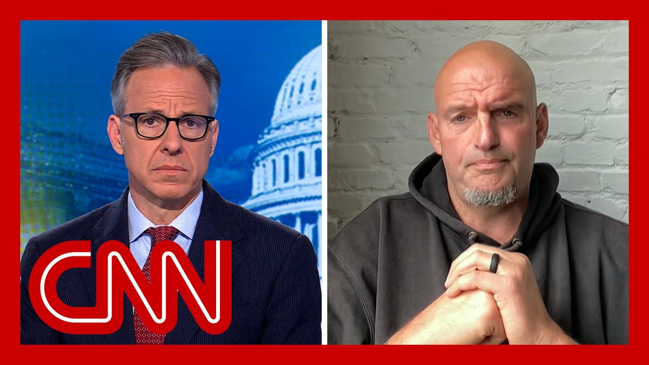 Fetterman, A Lone Voice In The Democrat Wilderness