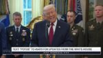 President Trump Participates in a Mexican Border Defense Medal Presentation