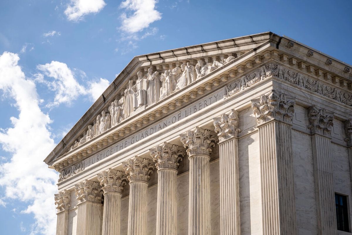 The US Supreme Court in Washington on Nov. 10, 2025.