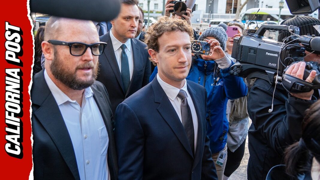 Meta CEO Mark Zuckerberg Arrives at LA Court for Social Media Addiction Trial