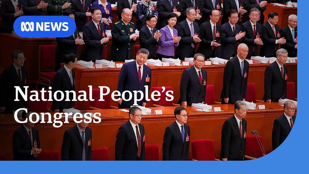 China sets lowest economic growth target in five years | ABC NEWS