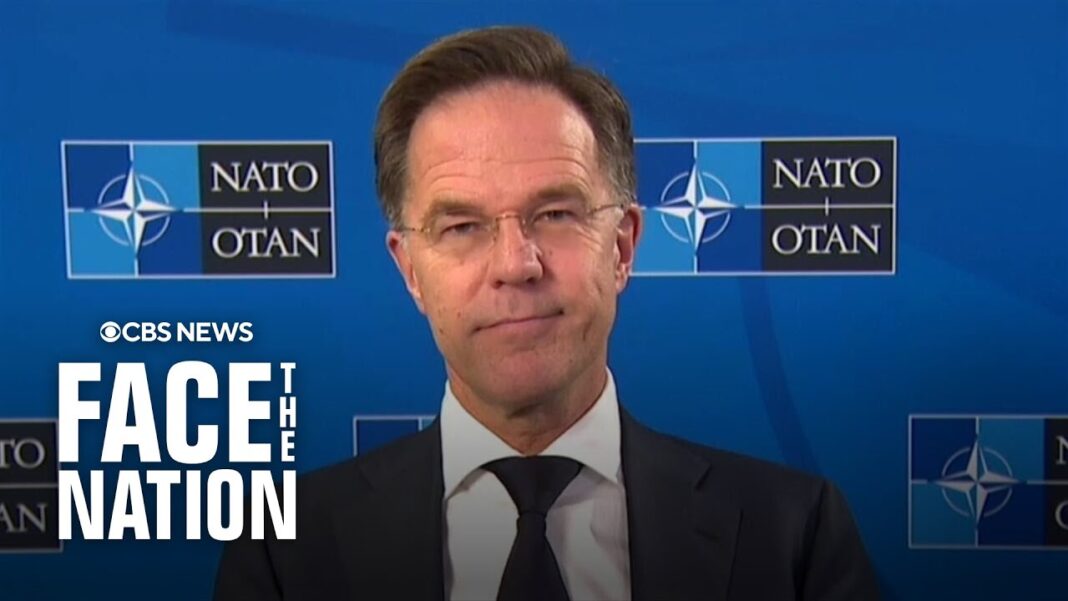 NATO Secretary General Mark Rutte says he's had "several conversations this week" with Trump