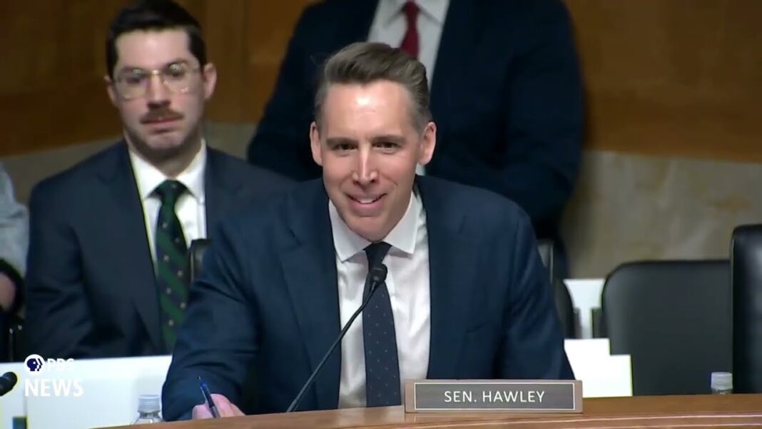 WATCH: Sen. Hawley questions Sen. Mullin in DHS confirmation hearing