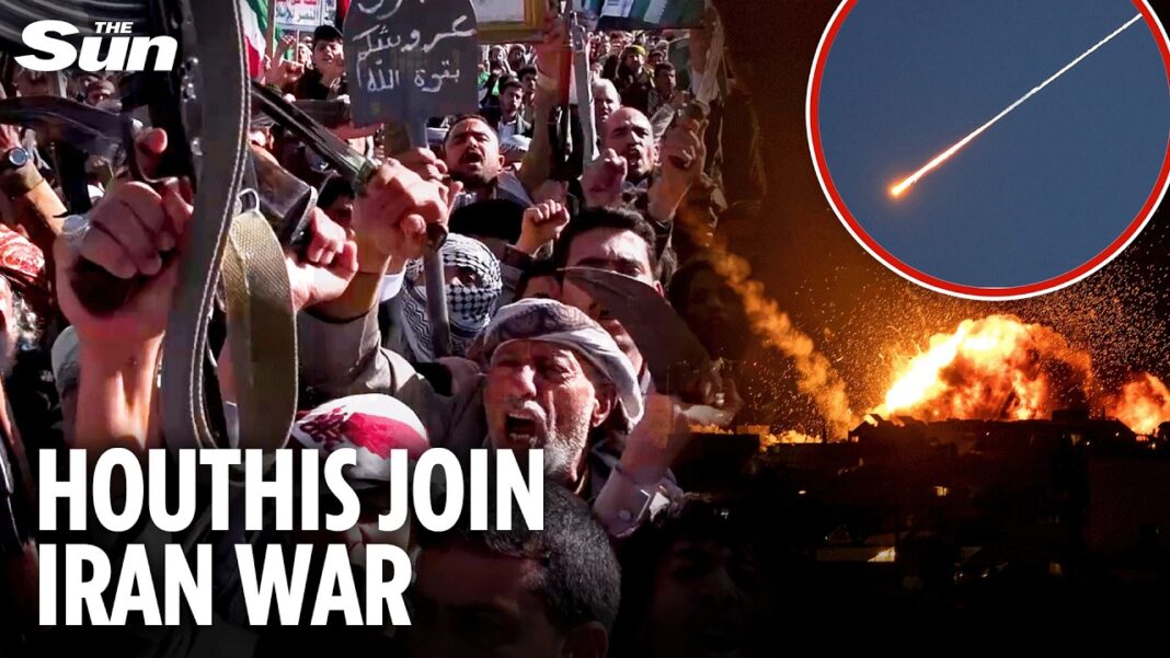 Houthis launch missile at Israel & join Iran’s war against Trump