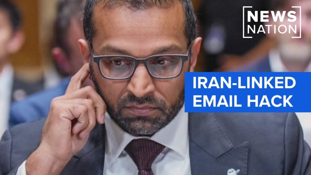 Iran‑linked hackers claim breach of FBI Director Kash Patel’s email | NewsNation Live
