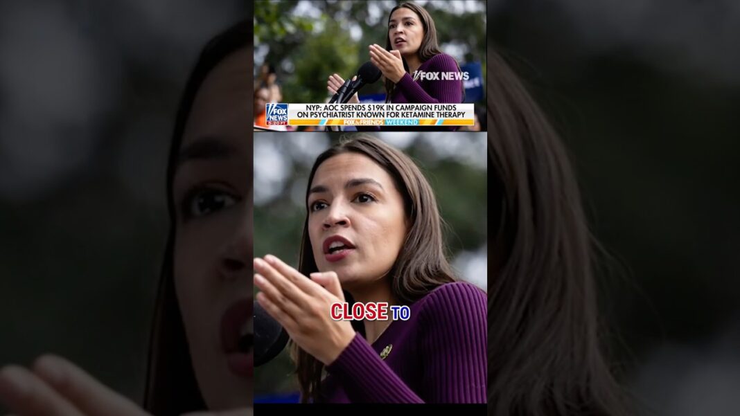 AOC MOCKED for spending thousands on psychiatrist tied to ketamine therapy