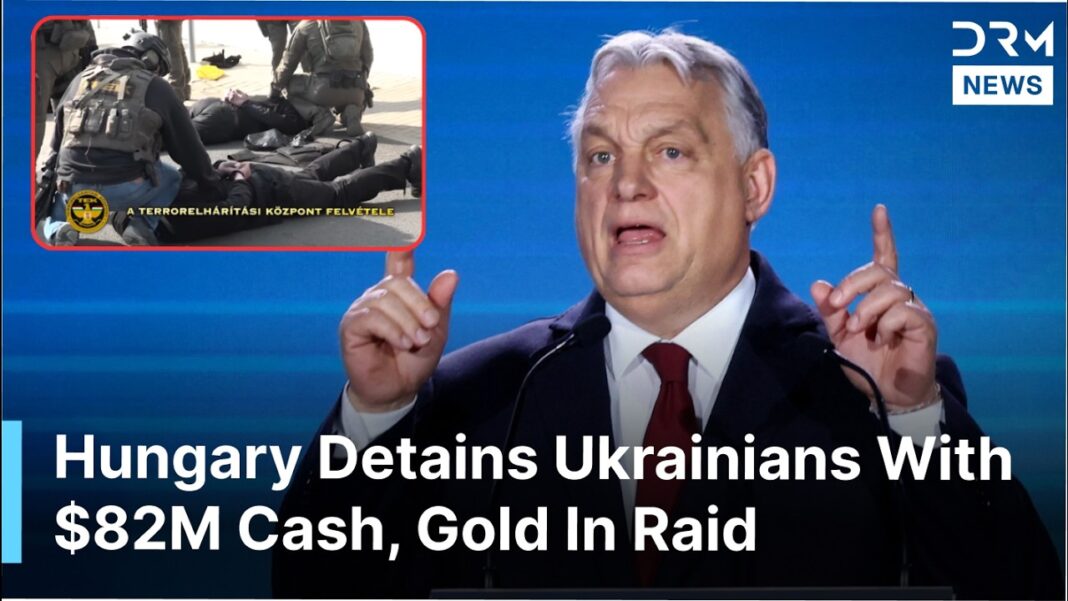 Dramatic Video: Hungarian Forces Stop Ukrainian Armored Vehicles With Millions | DRM News | AC1F