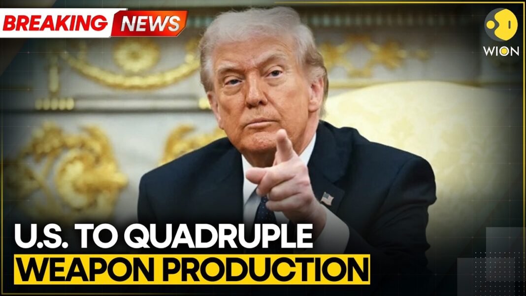 US-Iran War: Trump Says Defence Firms to Ramp Up Production 'Exquisite Class Weapons' | WION