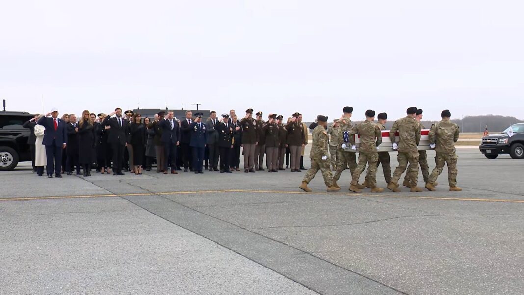 President Trump and The First Lady Participate in a Dignified Transfer Ceremony, Mar. 7, 2026