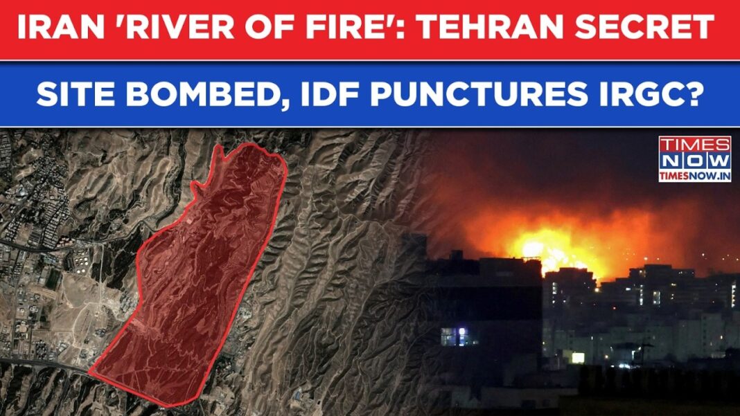 Iran 'River Of Fire': Tehran Secret Site Bombed, IDF's Biggest Blow To IRGC's ‘Nuclear’ Ambitions?