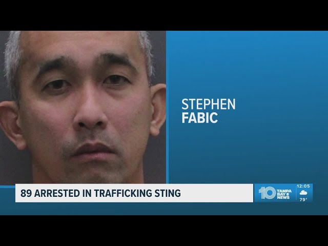 89 suspects, including Hillsborough County teacher, arrested in human trafficking operation