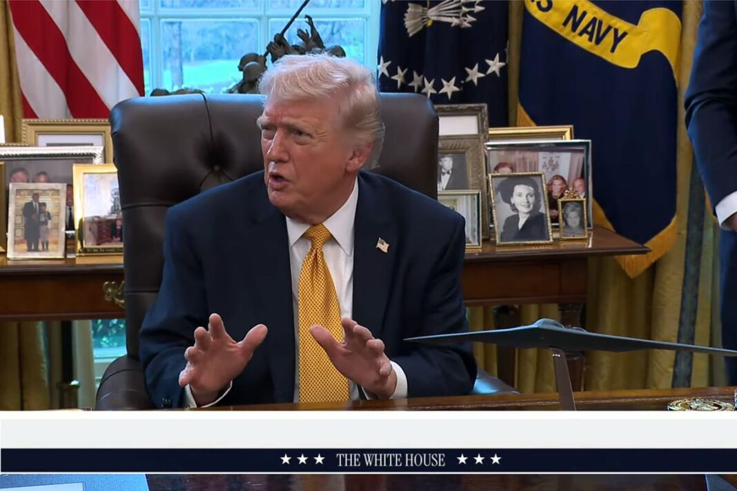 President Trump and Vice President JD Vance Participate in Signing Time, Mar. 16, 2026