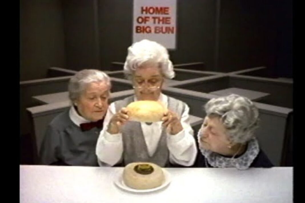 Where’s the Beef? Wendy's commercial