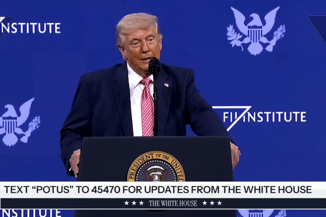 President Trump Delivers Remarks at the Future Investment Initiative