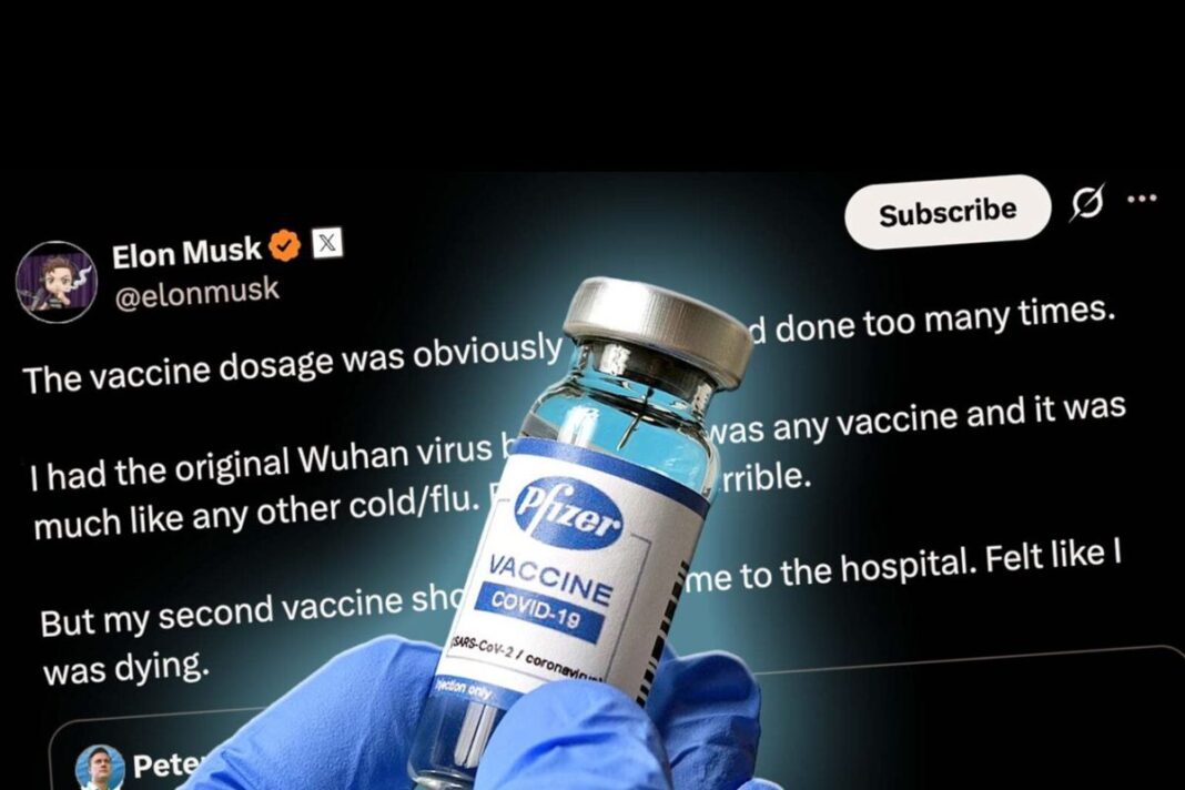 Elon Musk Reveals COVID Vaccine Injury