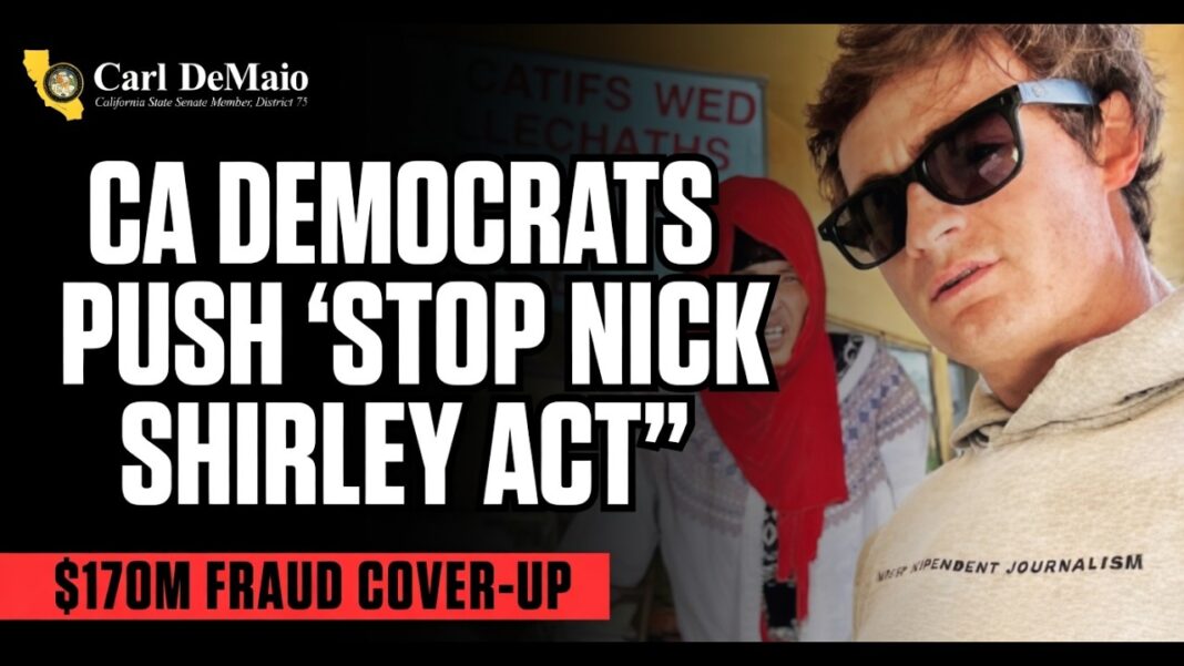 Democrats advance ‘Stop Nick Shirley Act’ to criminalize investigative journalism