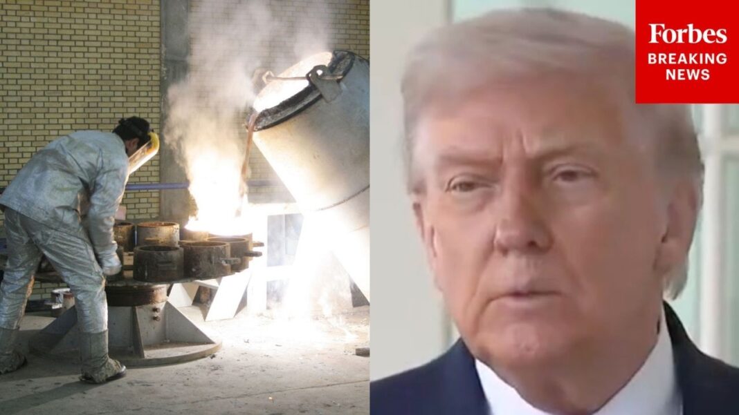 'If They Don't Agree, There's No Deal': Trump Demands Iran Give Up Nuclear Program To End War