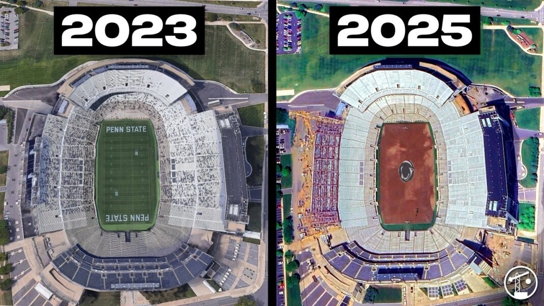 Inside Penn State’s Dramatic $700M Beaver Stadium Rebuild