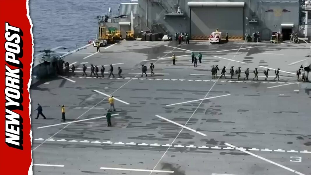 US Forces Intercept Sanctioned Vessel Linked To Iran In Overnight Operation