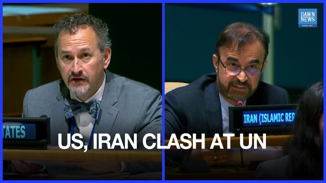 US, Iran Clash at UN After Tehran Gets Nuclear Non-Proliferation Role | Dawn News English