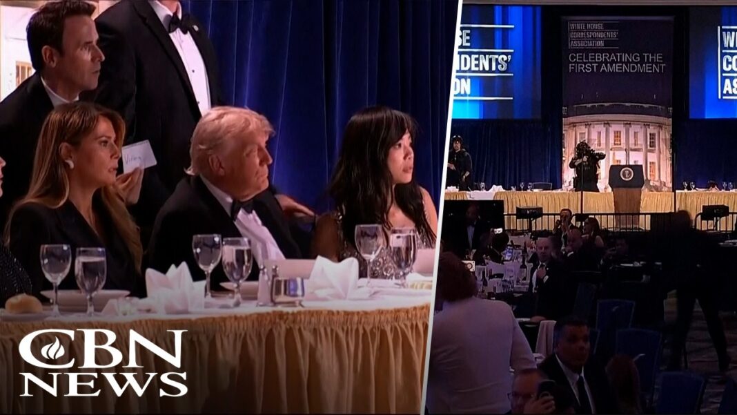 BREAKING: President Trump Evacuated After Incident at the White House Correspondents' Dinner