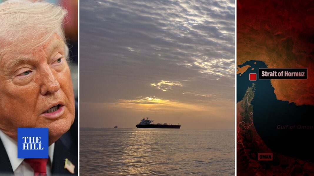 Trump says Iran has to ‘cry uncle’ to end Strait of Hormuz standoff