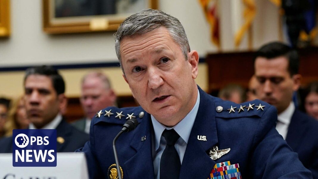 WATCH: Gen. Caine makes opening statement in his 1st hearing since Iran war's start
