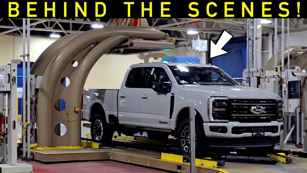 INSIDE the Super Duty & Expedition FACTORY! -- Ford Kentucky Truck Plant Production Line Tour!