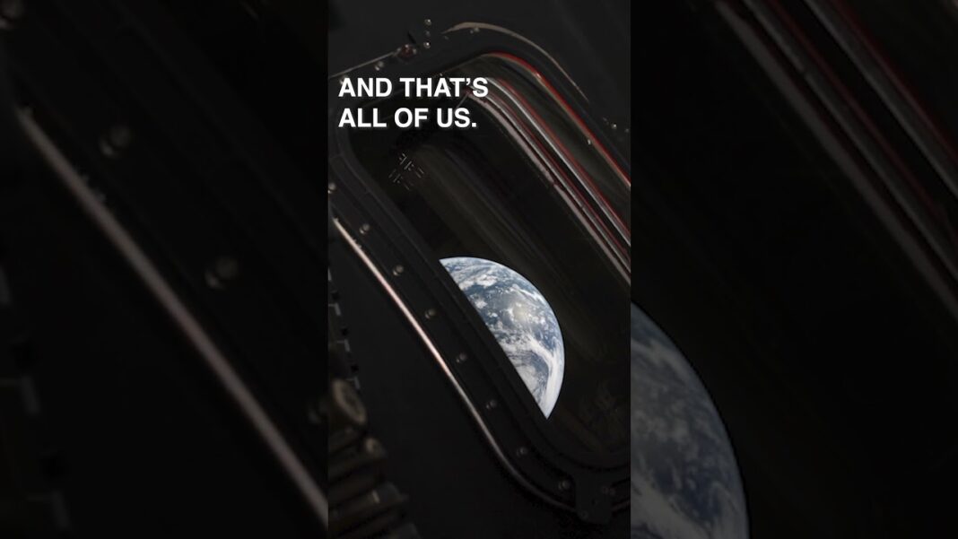 Artemis II crew's first images from space