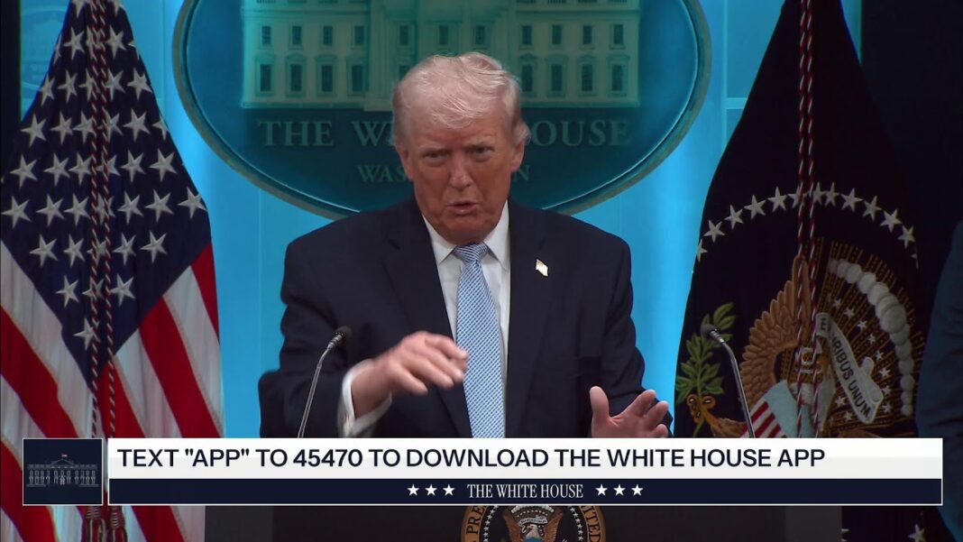 President Trump Holds a Press Conference, Apr. 6, 2026