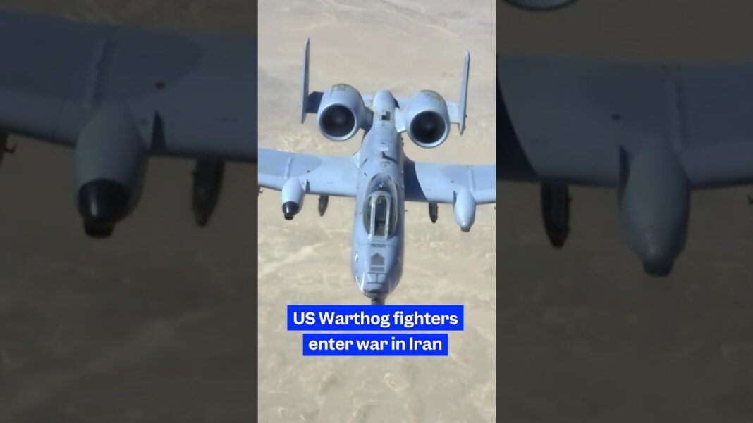 US #Warthog fighters enter war in #Iran