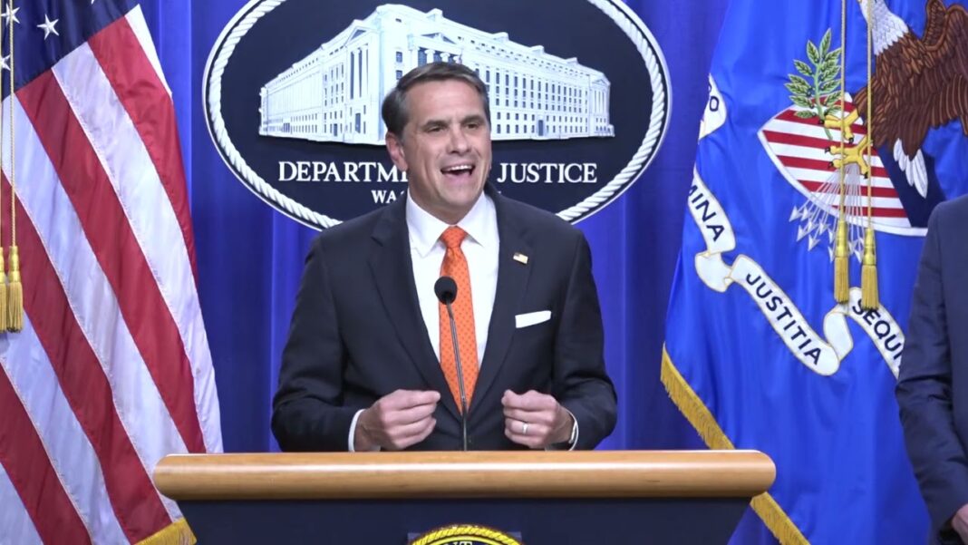 Acting Attorney General Todd Blanche Announces Establishment of National Fraud Enforcement Division