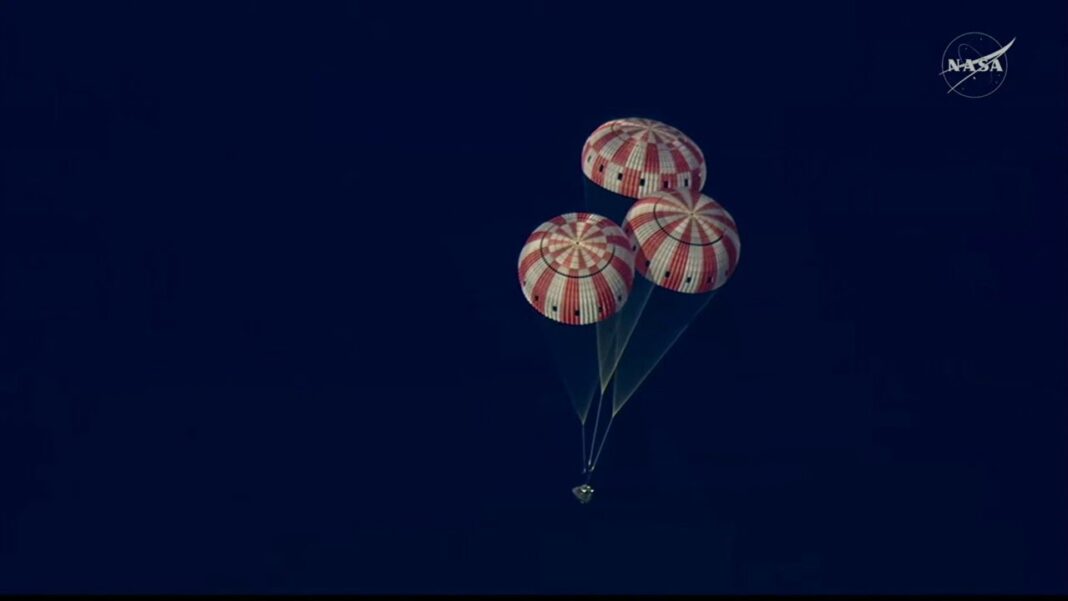 Artemis II splashdown: Astronauts land in Pacific Ocean