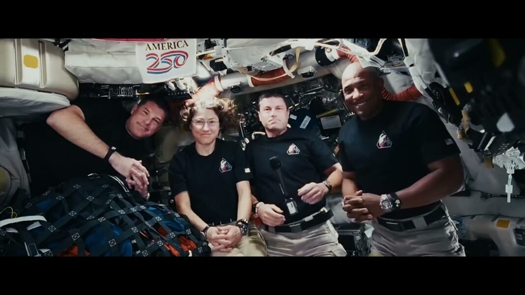 FROM THE OVAL OFFICE TO ORBIT. President Donald J. Trump Speaks With the Artemis II Astronauts