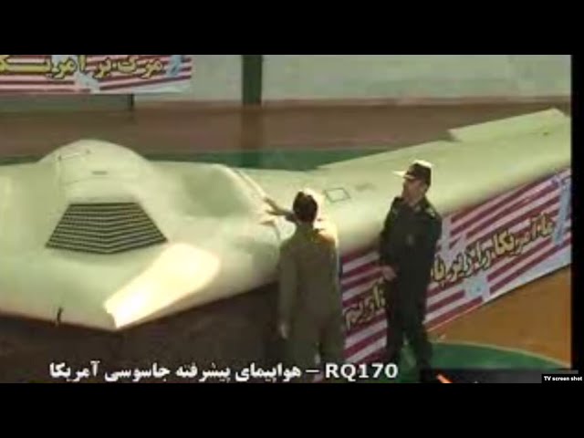 Iran Shows Footage Of Captured U.S. RQ-170 Stealth Drone (2011)
