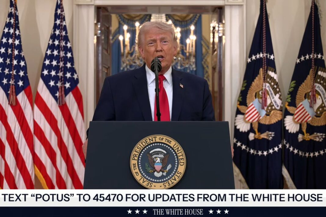 President Trump Delivers an Address to the Nation, Apr. 1, 2026