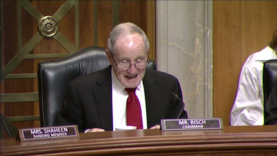Chairman Risch Gives Opening Statement at Hearing on Sabotage in the Baltic Sea