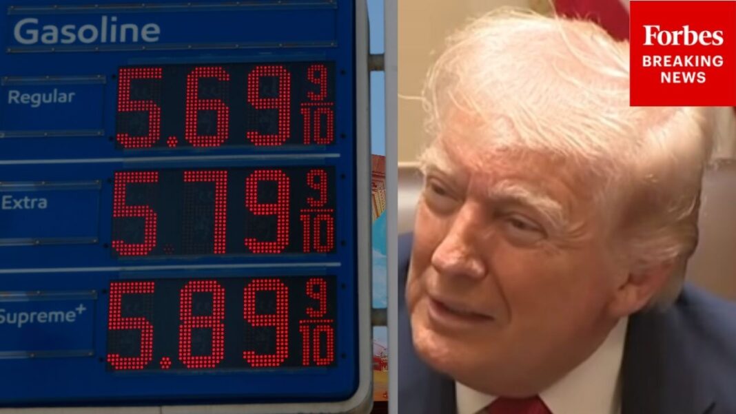 Trump Asked: 'Would You Ever Consider Suspending The Federal Gas Tax?'