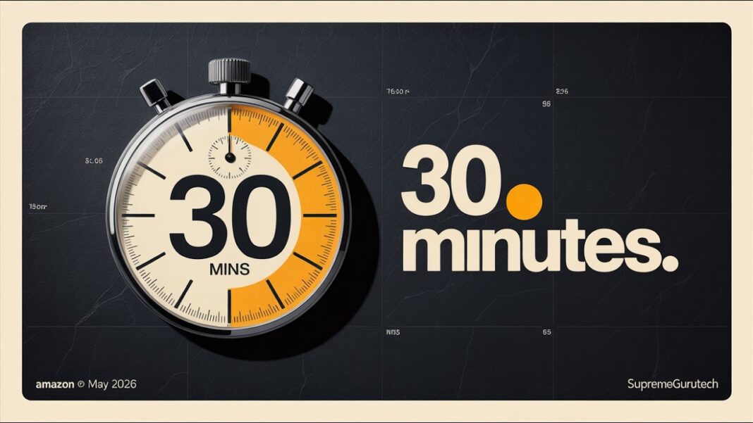 Amazon Now: 30-Minute Delivery Just Launched, And Here's the Catch