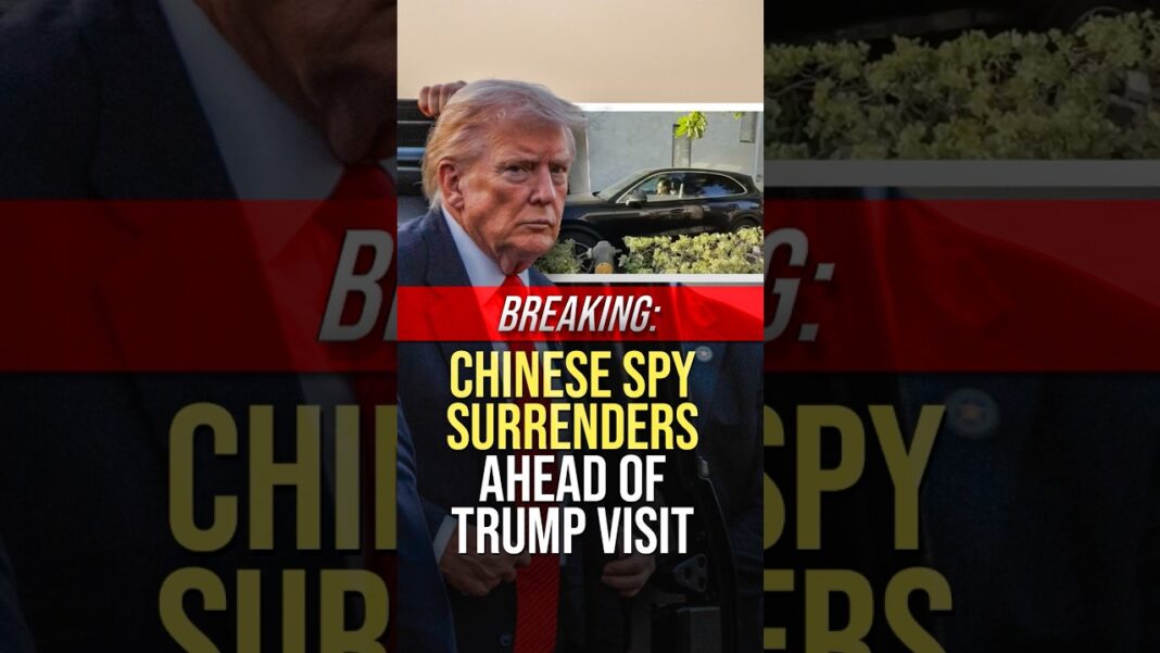 SHOCKING: Chinese Spy Pleads Guilty Amid Trump China Visit