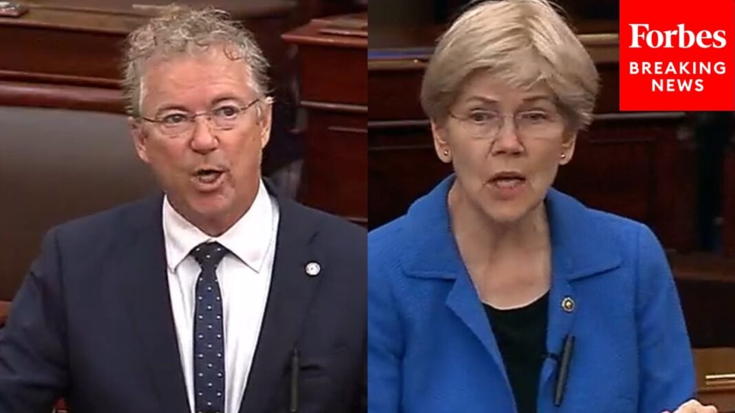 Rand Paul Introduces Bill To Authorize White House Ballroom Project–Then Elizabeth Warren Blocks It