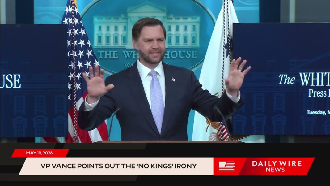 'Maybe They Don't Care So Much About Kings As They Pretend': Vance on Democrat 'No Kings' Irony