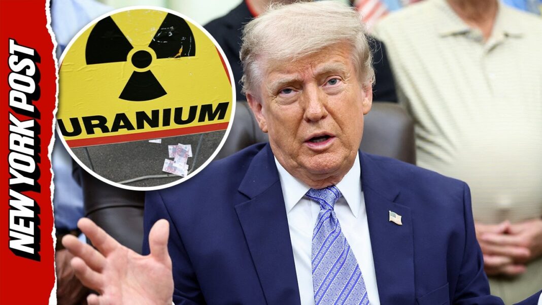 Trump Plans to ‘Probably Destroy’ Iran’s Uranium if Handed Over