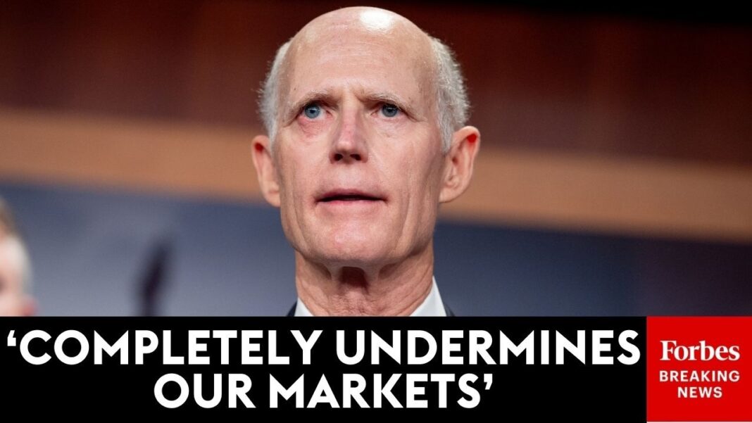 Rick Scott Sounds The Alarm On 'Total Vulnerability' Of Data Due To Chinese Camera Equipment In U.S.