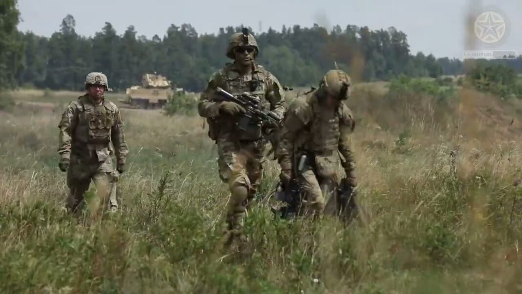 1st Cavalry Division Soldiers Conduct Live Fire Event at Bemowo Piskie Training Area