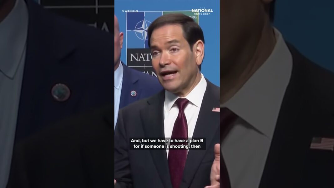 Does the US have a 'PLAN B' for if Iran refuses to open Strait of Hormuz? Rubio details NATO talks