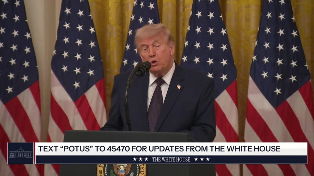 President Trump Participates in a Swearing-In Ceremony for the Chairman of the Federal Reserve